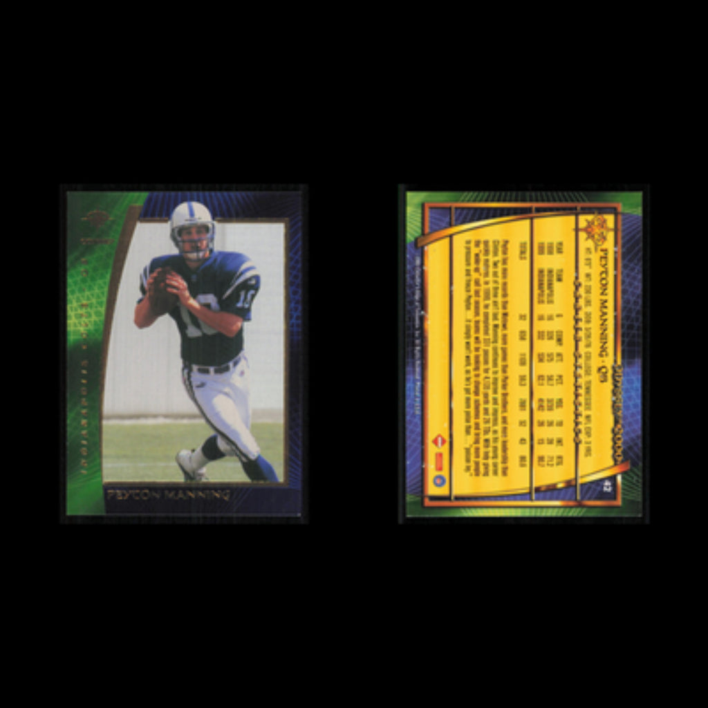 Peyton Manning #42 2000 Collectors Edge Odyssey Indianapolis Colts Football Card