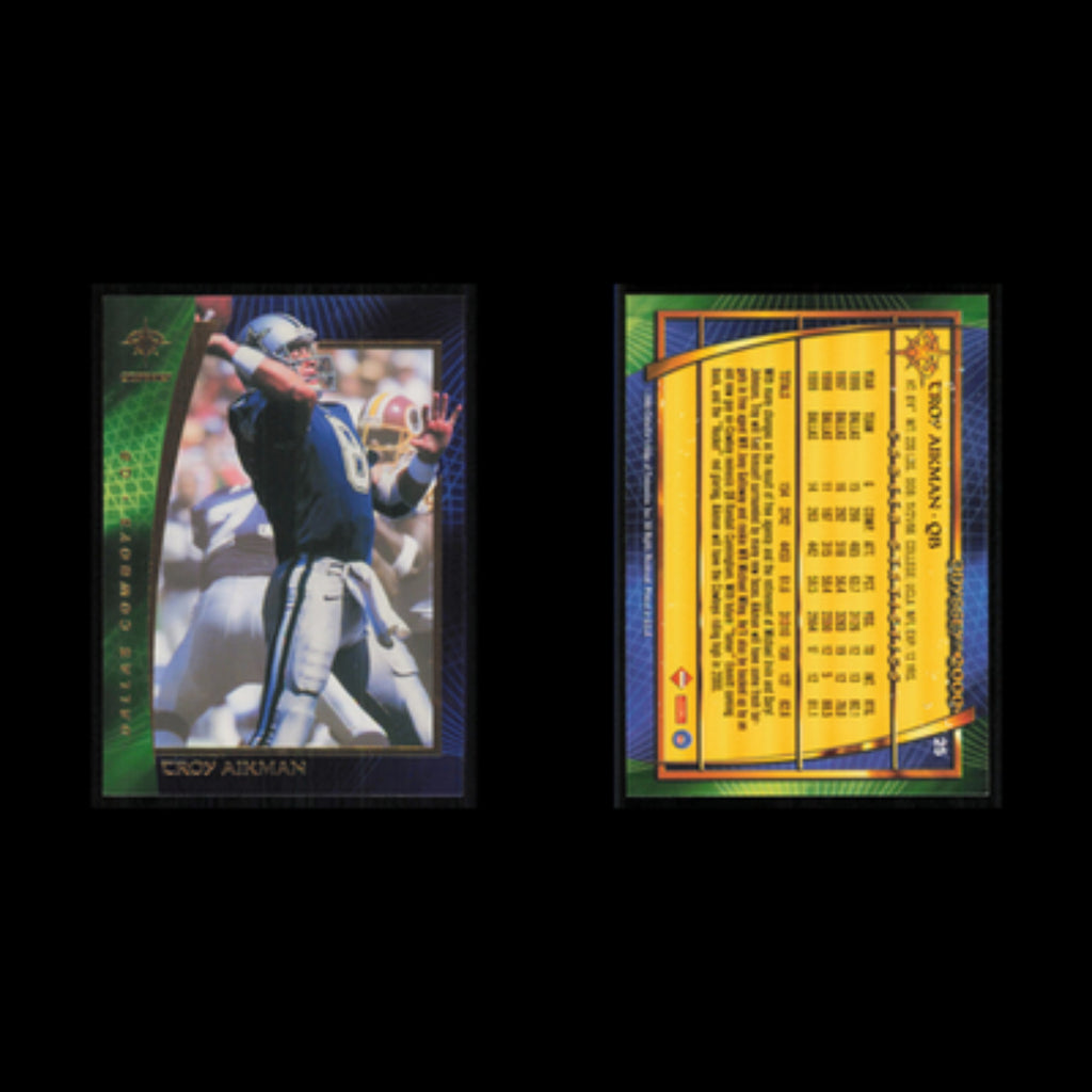 Troy Aikman #25 2000 Collectors Edge Odyssey Dallas Cowboys Football Card NFL NM