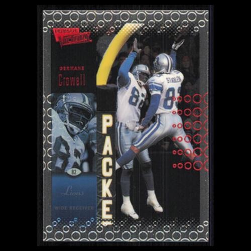 Germane Crowell #33 2000 Upper Deck Ultimate Victory Detroit Lions Football Card
