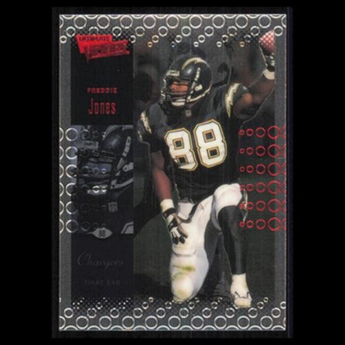 Freddie Jones #75 2000 Upper Deck Ultimate Victory San Diego Chargers Football