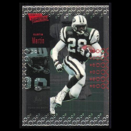 Curtis Martin #62 2000 Upper Deck Ultimate Victory New York Jets Football Card