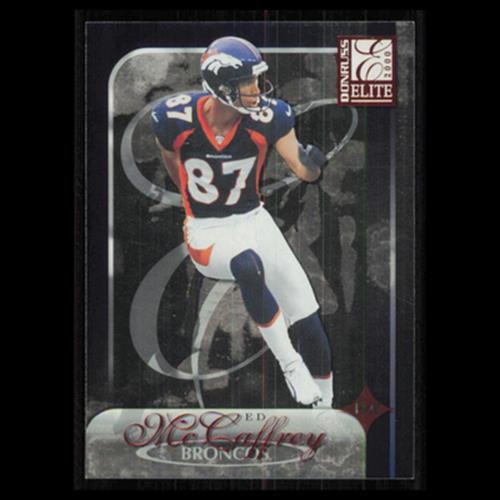 Ed McCaffrey #36 2000 Donruss Elite Denver Broncos Football Card NFL NM