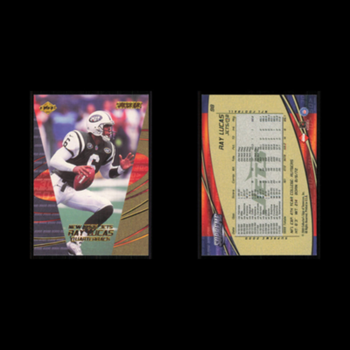 Ray Lucas #98 2000 Collectors Edge Supreme New York Jets Football Card NFL NM