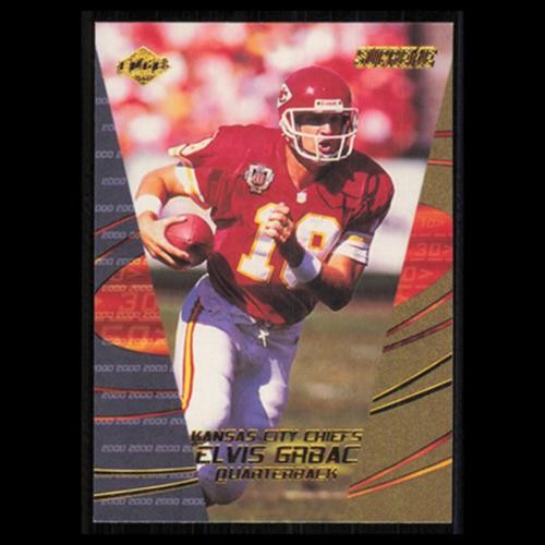 Elvis Grbac #70 2000 Collectors Edge Supreme Kansas City Chiefs Football Card NM