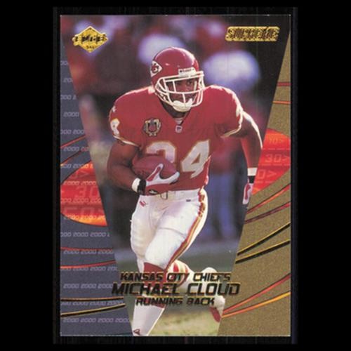 Michael Cloud #68 2000 Collectors Edge Supreme Kansas City Chiefs Football Card