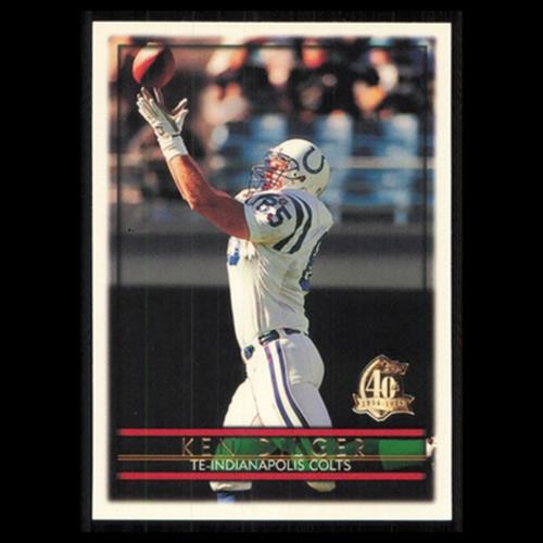 Ken Dilger #228 1996 Topps Indianapolis Colts Football Card NFL NM