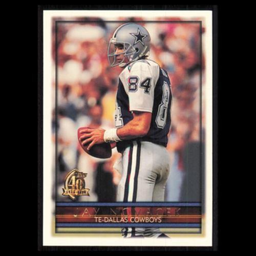 Jay Novacek #358 1996 Topps Dallas Cowboys Football Card NFL NM