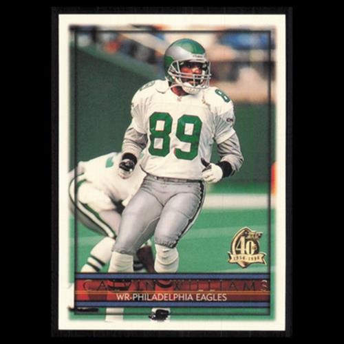 Calvin Williams #294 1996 Topps Philadelphia Eagles Football Card NFL NM