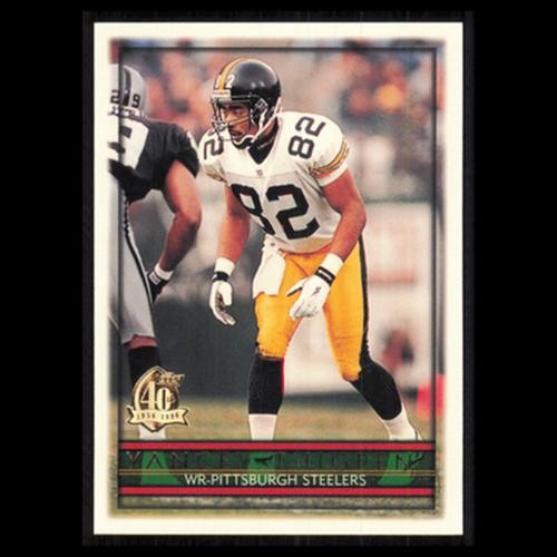 Yancey Thigpen #98 1996 Topps Pittsburgh Steelers Football Card NFL NM