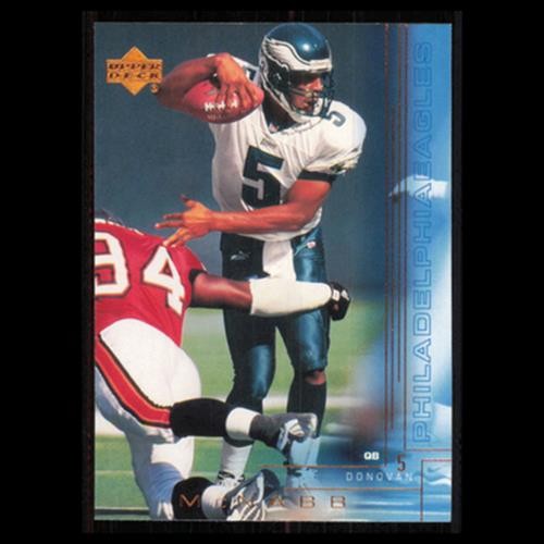 Donovan McNabb #156 2000 Upper Deck Philadelphia Eagles Football Card NFL NM
