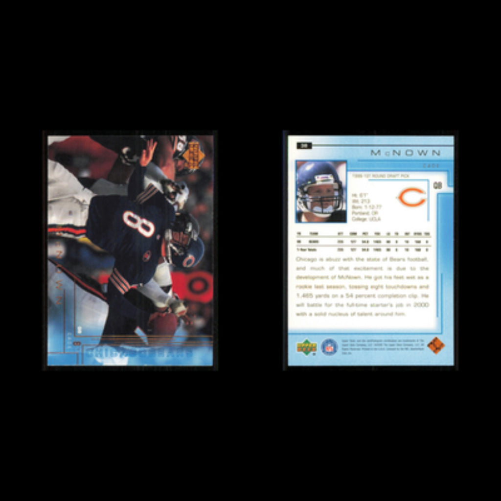 Cade McNown #38 2000 Upper Deck Chicago Bears Football Card NFL NM