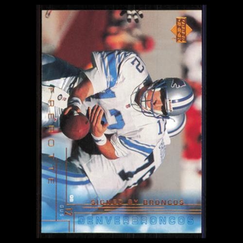 Gus Frerotte #69 2000 Upper Deck Denver Broncos Football Card NFL NM