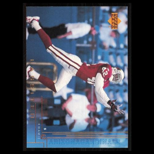 Kwamie Lassiter #7 2000 Upper Deck Arizona Cardinals Football Card NFL NM