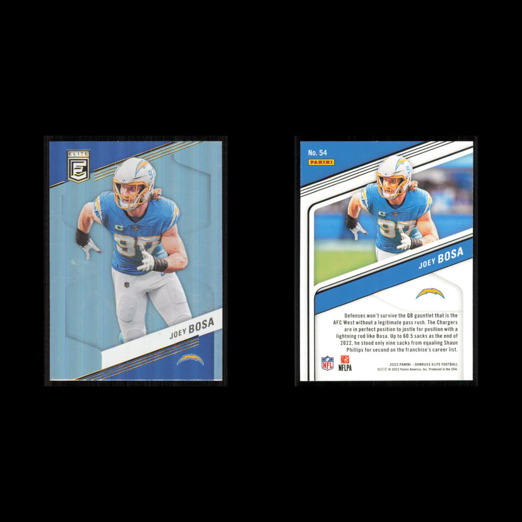 Joey Bosa #54 2023 Donruss Elite Los Angeles Chargers Football Card NFL NM