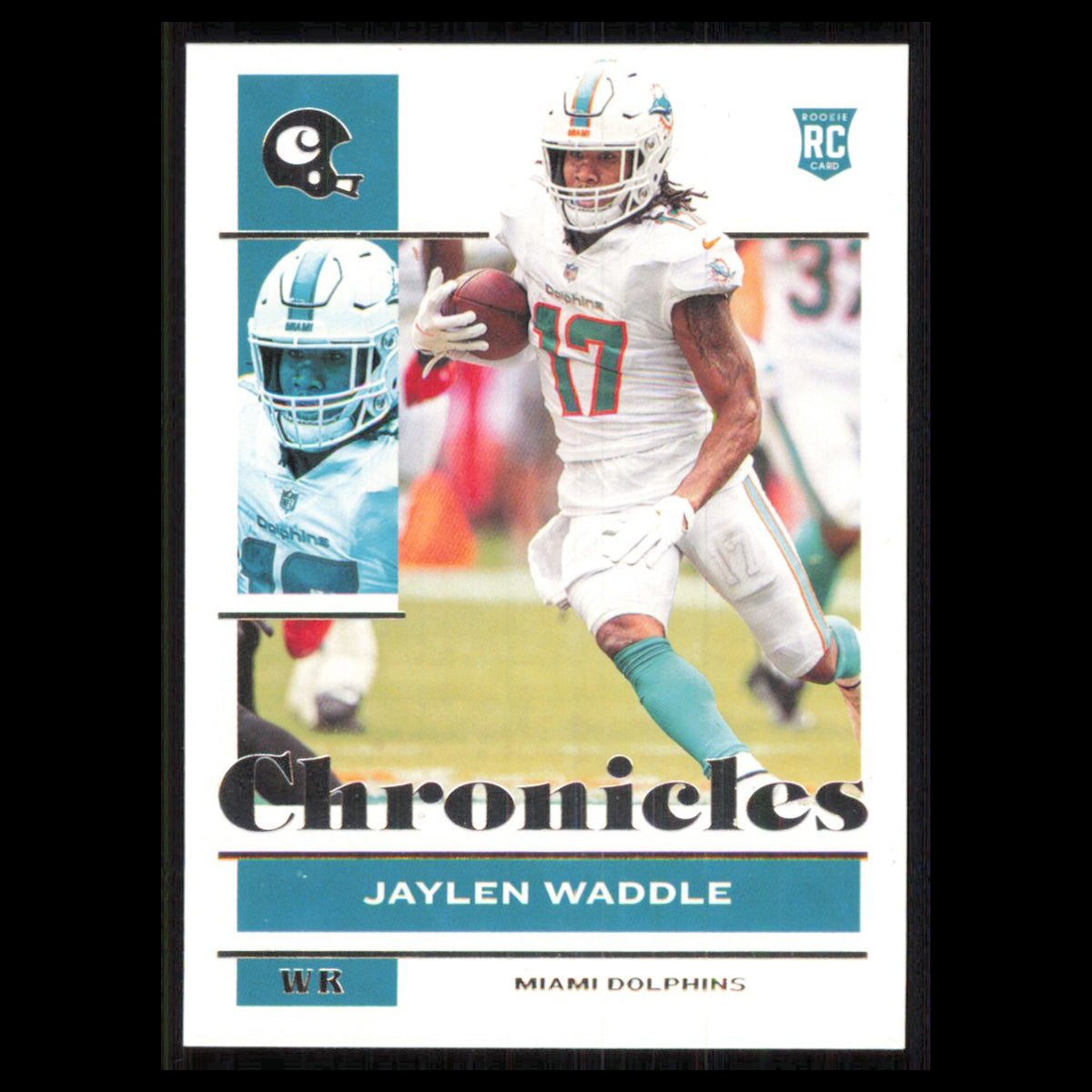 Jaylen Waddle Rookie #76 2021 Panini Chronicles Miami Dolphins Football Card NFL