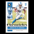 Amon-Ra St. Brown Rookie #33 2021 Panini Chronicles Detroit Lions Football Card