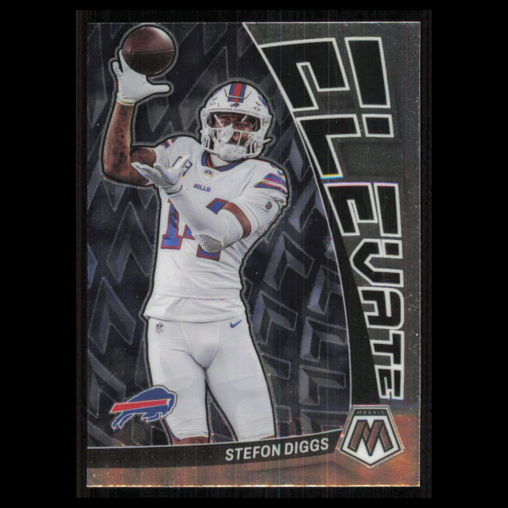Stefon Diggs #E-SD 2023 Panini Mosaic Elevate Buffalo Bills Football Card NFL NM