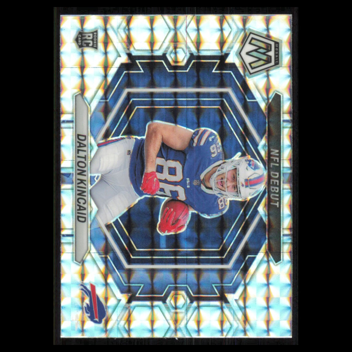 Dalton Kincaid Rookie #ND-20 2023 Panini Mosaic Silver Debut Buffalo Bills Card