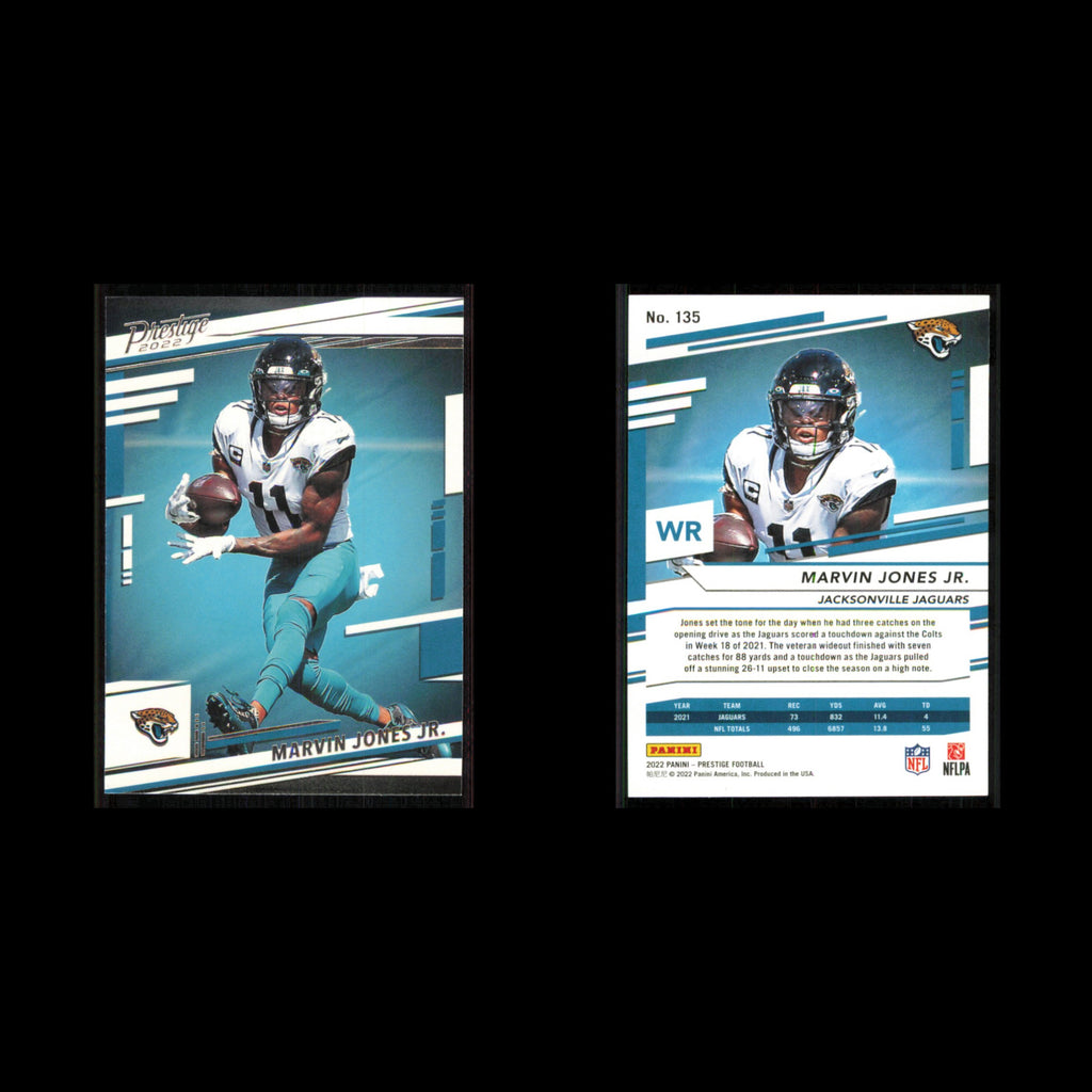 Marvin Jones Jr. #135 2022 Panini Prestige Jacksonville Jaguars Football Card NM