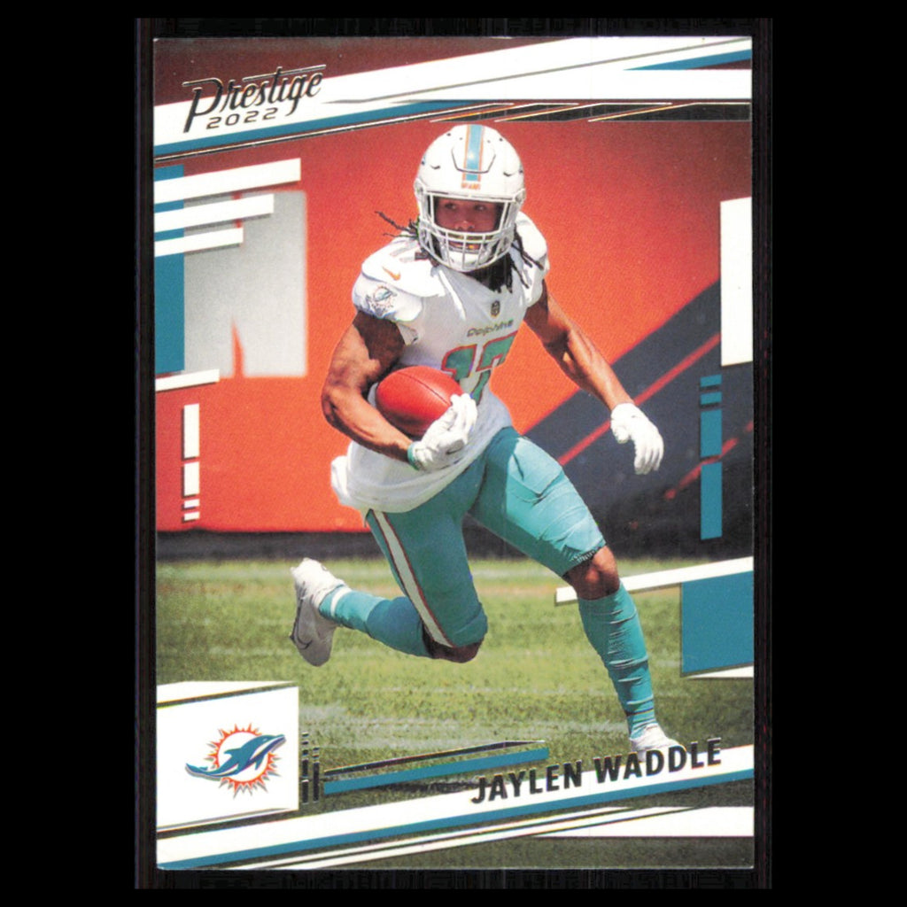 Jaylen Waddle #182 2022 Panini Prestige Miami Dolphins Football Card NFL NM