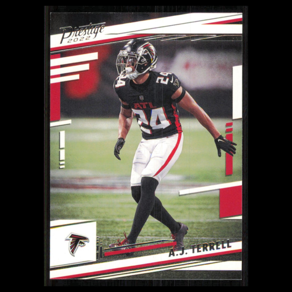 A.J. Terrell #16 2022 Panini Prestige Atlanta Falcons Football Card NFL NM