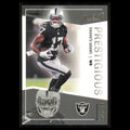 Davante Adams #PP-9 2022 Panini Prestige Prestigious Pros Las Vegas Raiders Card