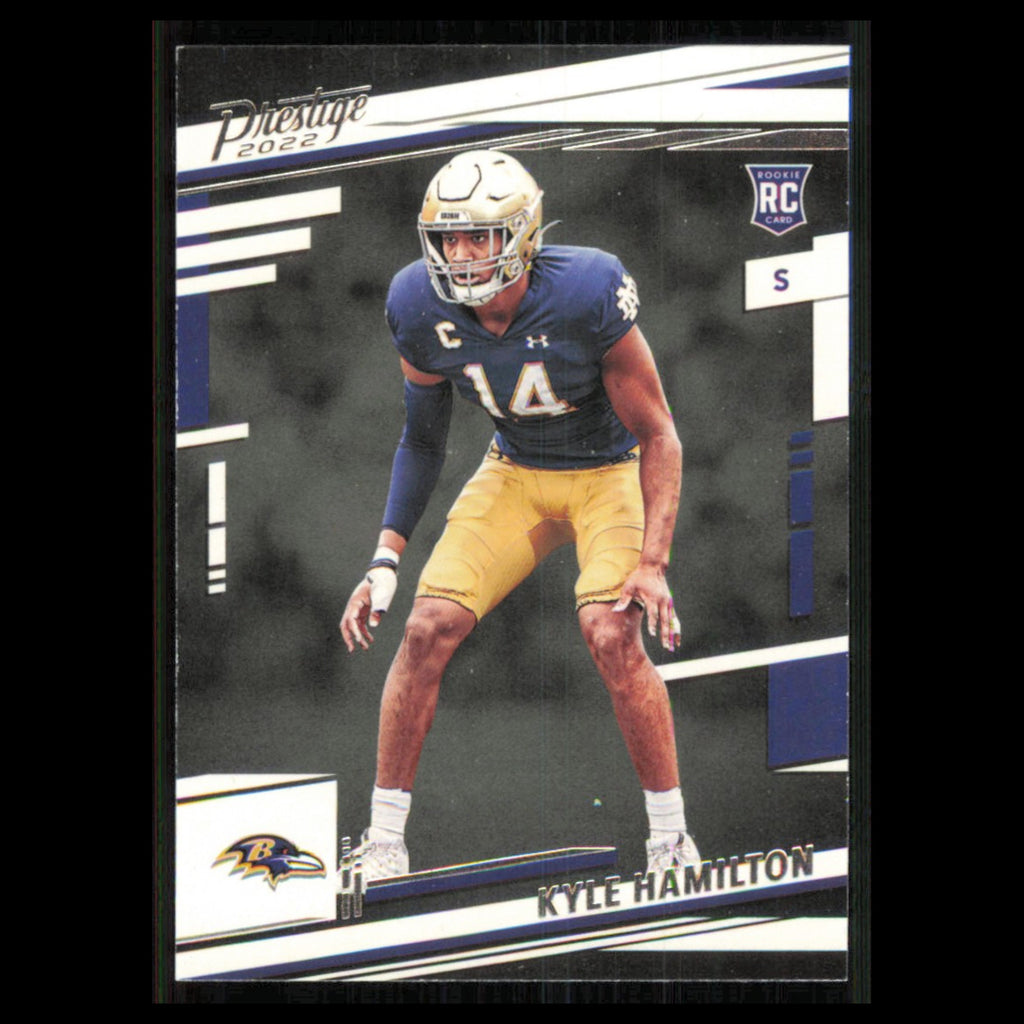 Kyle Hamilton Rookie #325 2022 Panini Prestige Baltimore Ravens Football Card NM