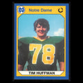 Tim Huffman #82 1990 Collegiate Collection Notre Dame Notre Dame Fighting Irish