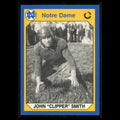 John Clipper Smith #171 1990 Collegiate Collection Notre Dame Football Card NFL