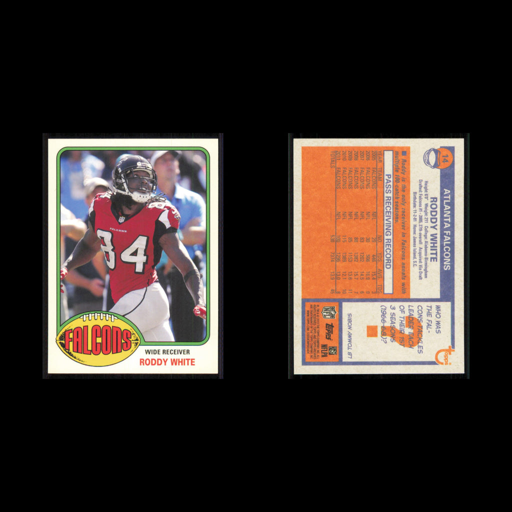Roddy White #14 2013 Topps Archives Atlanta Falcons Football Card NFL NM