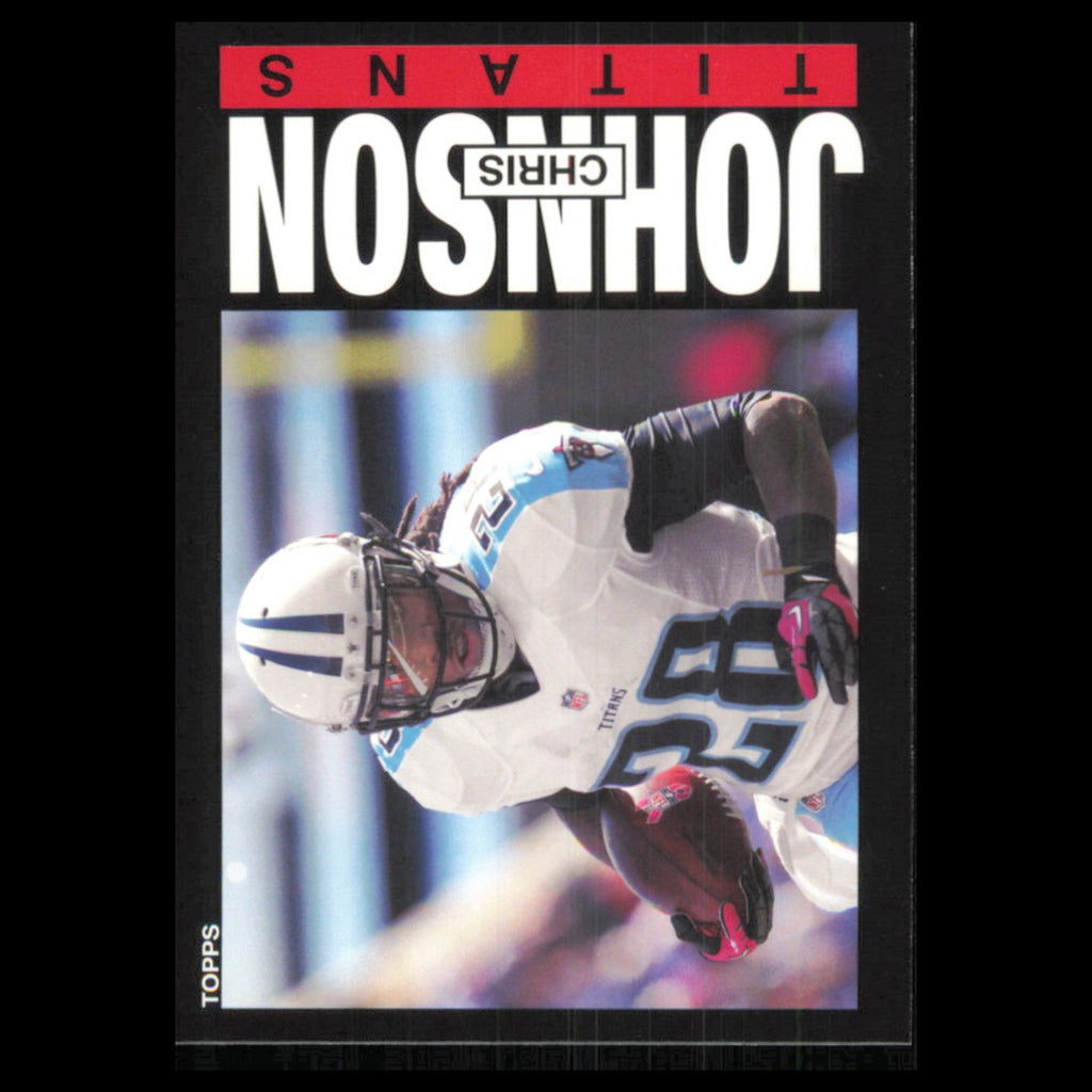 Chris Johnson #96 2013 Topps Archives Tennessee Titans Football Card NFL NM