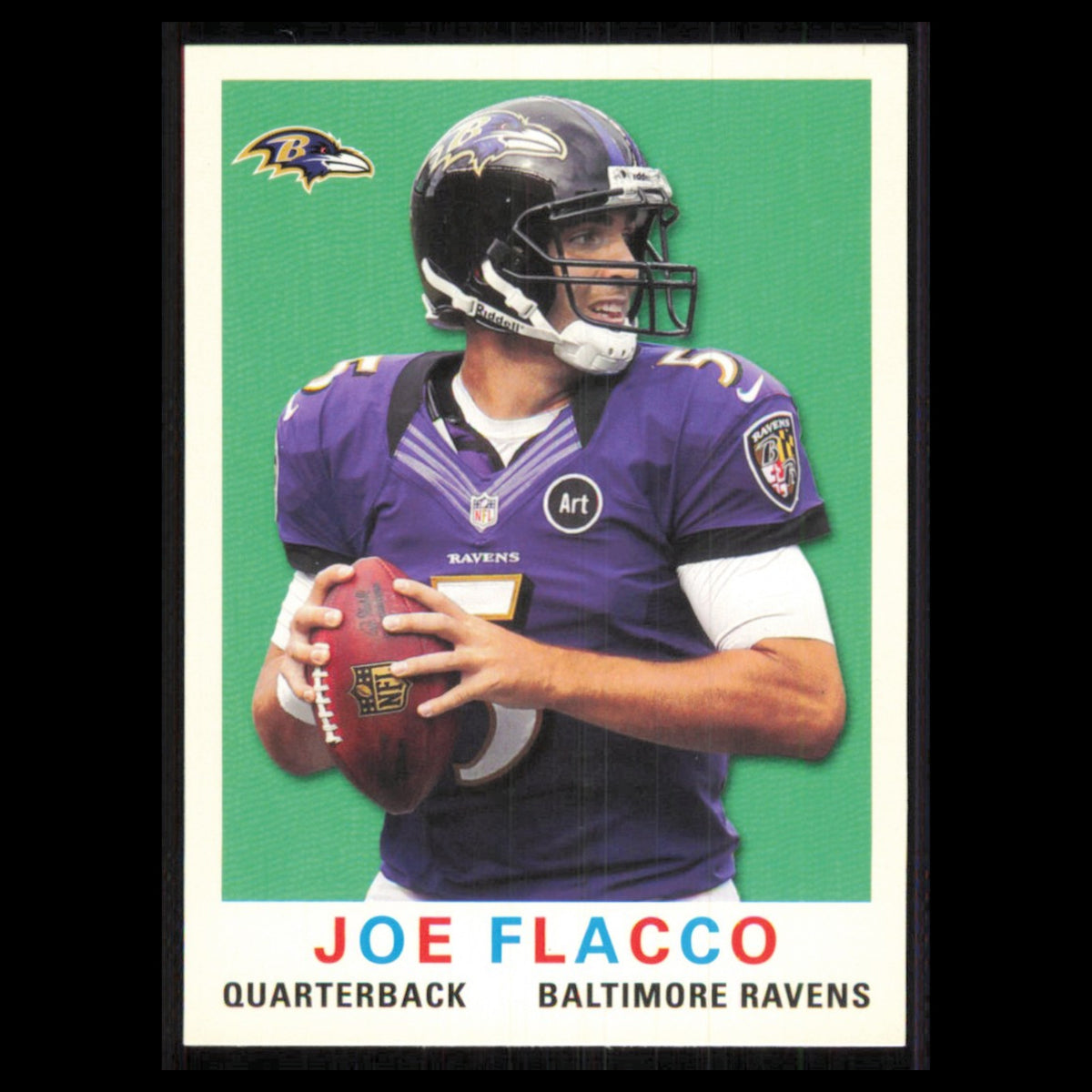 Joe Flacco #176 2013 Topps Archives Baltimore Ravens Football Card NFL NM