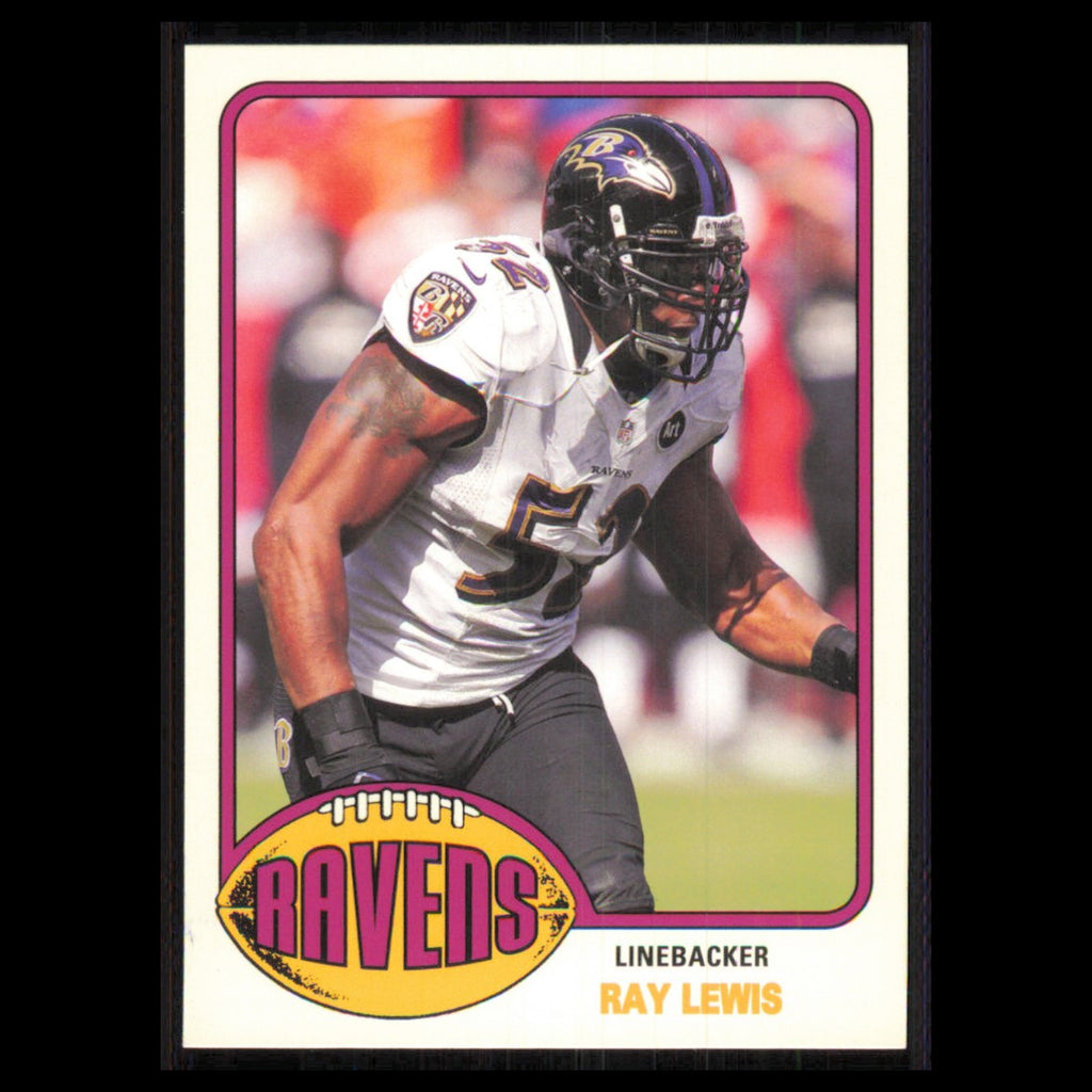 Ray Lewis #45 2013 Topps Archives Baltimore Ravens Football Card NFL NM