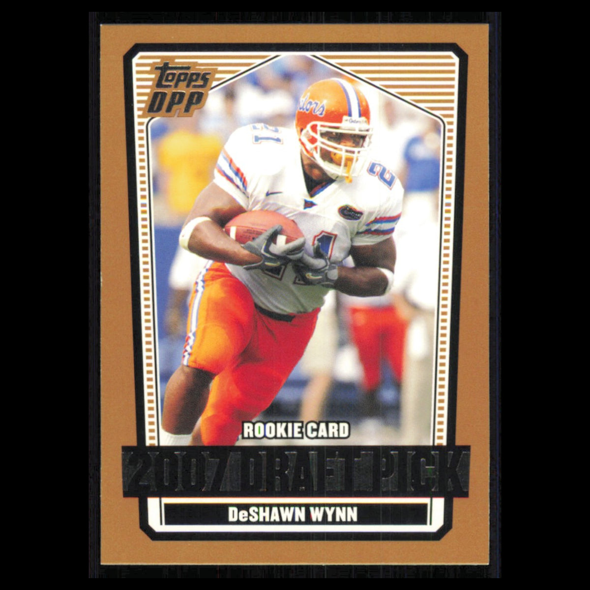 DeShawn Wynn Rookie #143 2007 Topps Draft Picks - Prospects Florida Gators Card