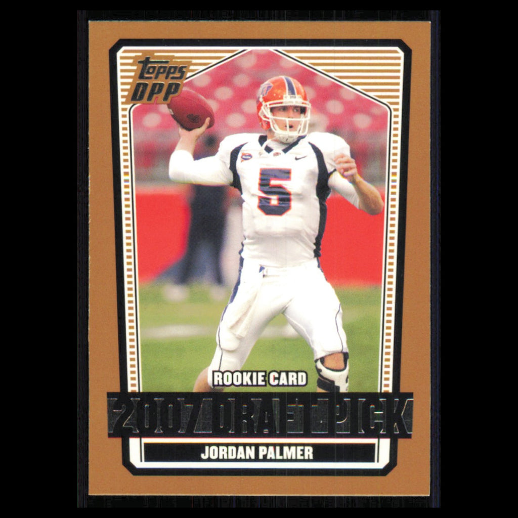 Jordan Palmer Rookie #141 2007 Topps Draft Picks - Prospects UTEP Miners Card NM