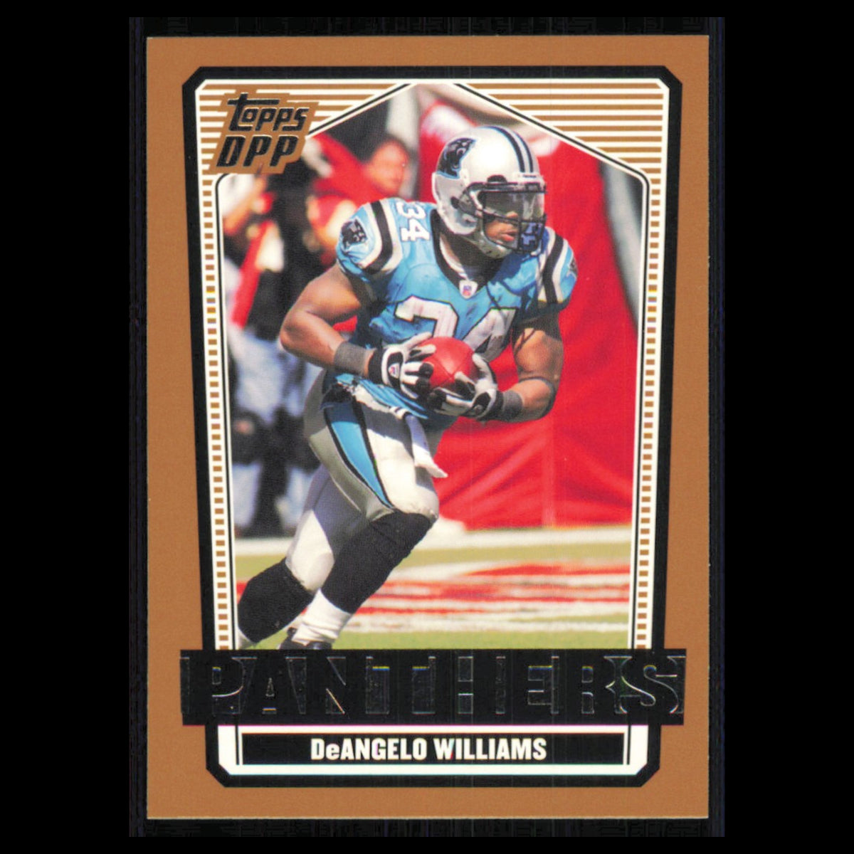 DeAngelo Williams #51 2007 Topps Draft Picks - Prospects Carolina Panthers Card