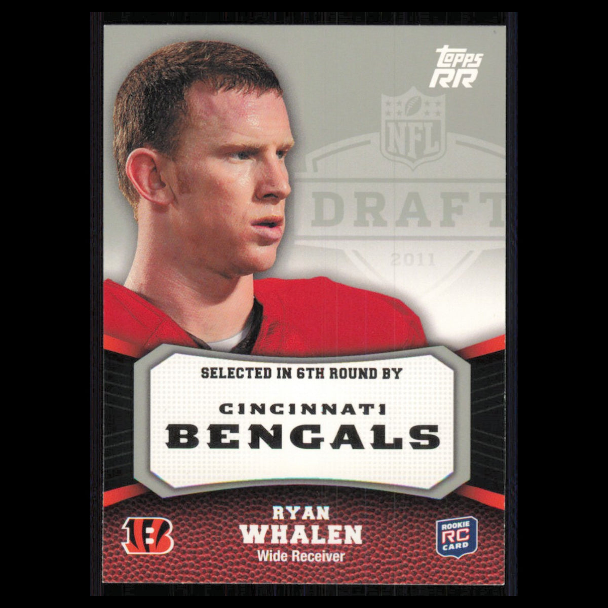 Ryan Whalen Rookie #195 2011 Topps Rising Rookies Cincinnati Bengals Football NM