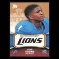 Titus Young Rookie #142 2011 Topps Rising Rookies Detroit Lions Football Card NM