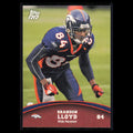 Brandon Lloyd #19 2011 Topps Rising Rookies Denver Broncos Football Card NFL NM