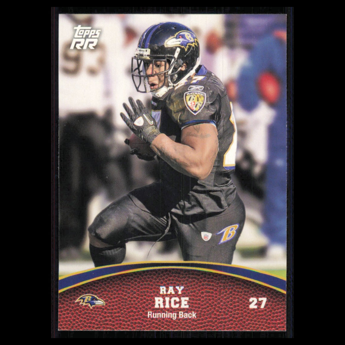 Ray Rice #13 2011 Topps Rising Rookies Baltimore Ravens Football Card NFL NM
