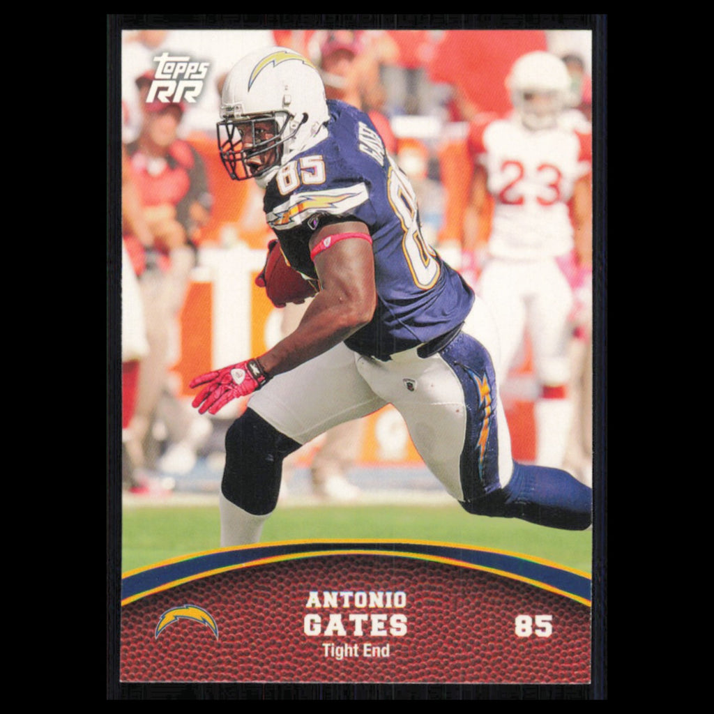 Antonio Gates #81 2011 Topps Rising Rookies San Diego Chargers Football Card NFL