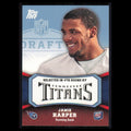 Jamie Harper Rookie /1339 #184 2011 Topps Rising Rookies Blue Tennessee Titans