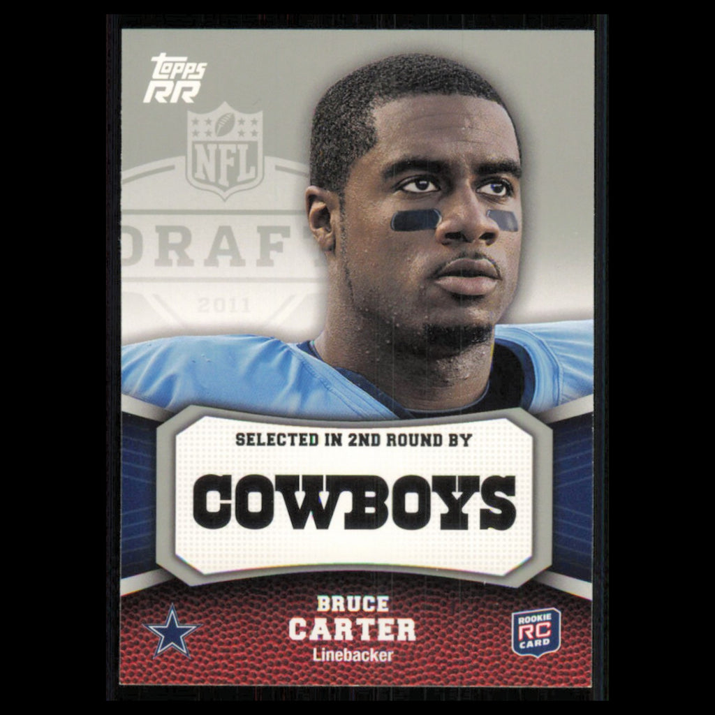 Bruce Carter Rookie #163 2011 Topps Rising Rookies Dallas Cowboys Football Card