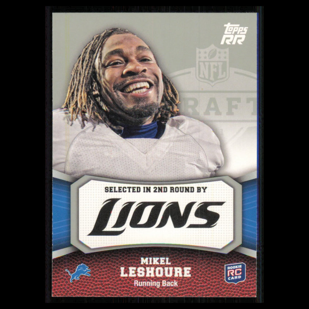 Mikel Leshoure Rookie #170 2011 Topps Rising Rookies Detroit Lions Football Card