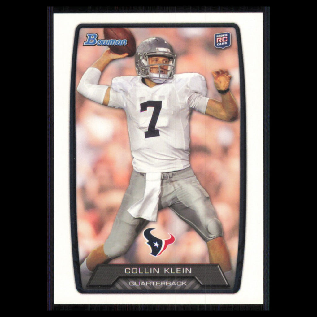 Collin Klein Rookie #154 2013 Bowman Houston Texans Football Card NFL NM