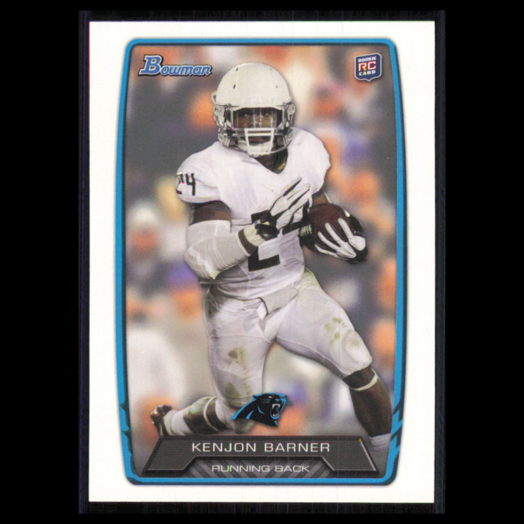 Kenjon Barner Rookie #157 2013 Bowman Carolina Panthers Football Card NFL NM