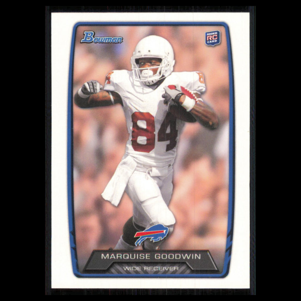 Marquise Goodwin Rookie #183 2013 Bowman Buffalo Bills Football Card NFL NM