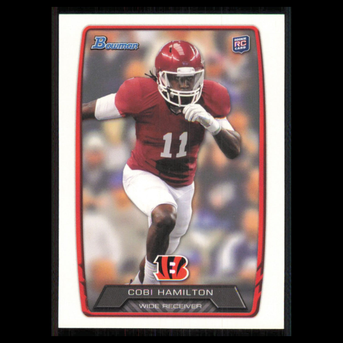 Cobi Hamilton Rookie #197 2013 Bowman Cincinnati Bengals Football Card NFL NM