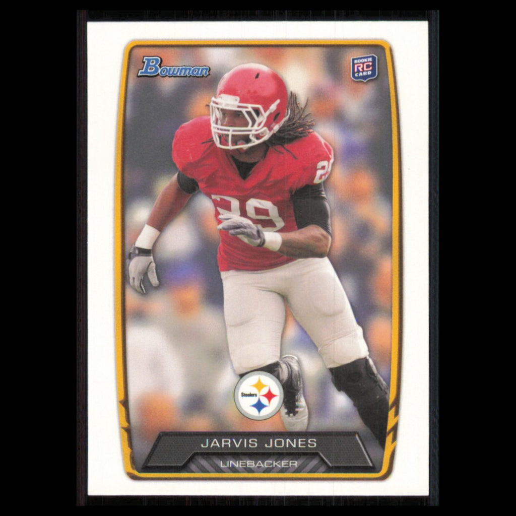 Jarvis Jones Rookie #120 2013 Bowman Pittsburgh Steelers Football Card NFL NM