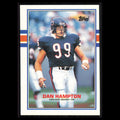 Dan Hampton #66 1989 Topps Chicago Bears Football Card NFL NM